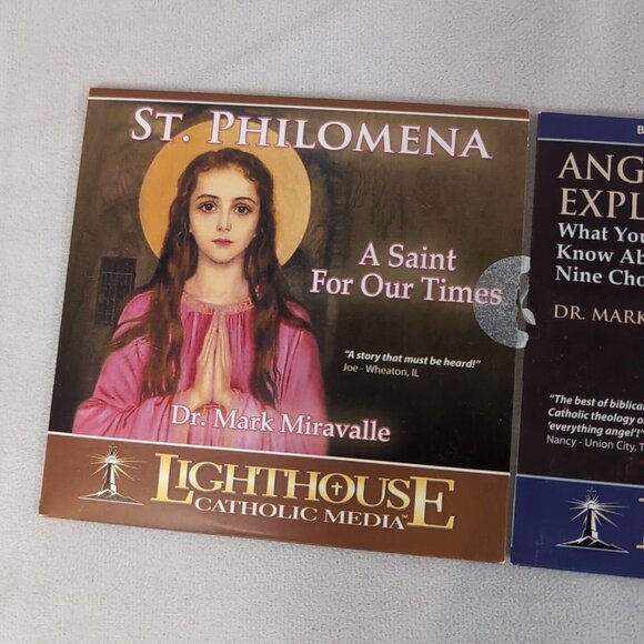 Dr. Mark Miravalle 2 CD St. Philomena Angels Explained Lighthouse Catholic Media - Picture 2 of 7